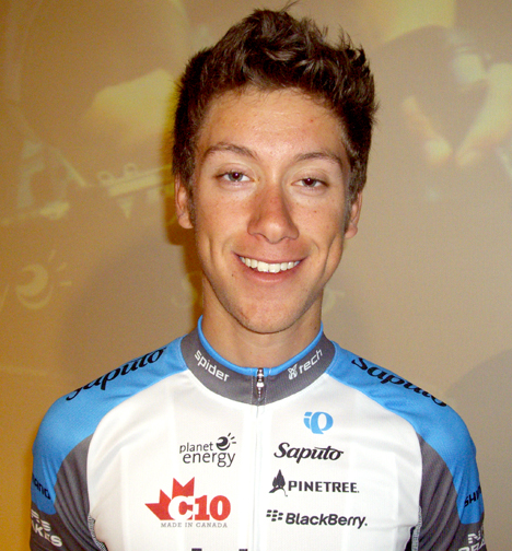 September 07, 2011 (Lunéville, France) – Canada&#39;s David Boily has taken over the race lead following Stage 3 from Gérardmer to Porrentruy 166.5km, ... - Boily-IMGP6488.2