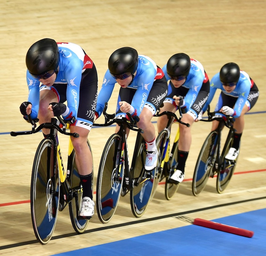Team Canada Kicks Off UCI Track World Cup Season with Silver Medal ...