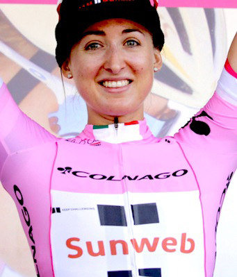 Canada’s Kirchmann in PINK at Giro d’Italia Internazionale Femminile ...